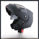 thumbnail image 1 of Casco especial para vehículos eléctricos, casco integral para hombre, casco para las cuatro estaciones, casco para motocicleta todoterreno con doble espejo revelador, 1 of 5