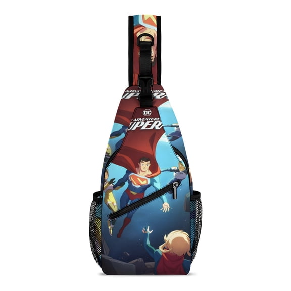 My Adventures with Superman Full Printed Chest Bag