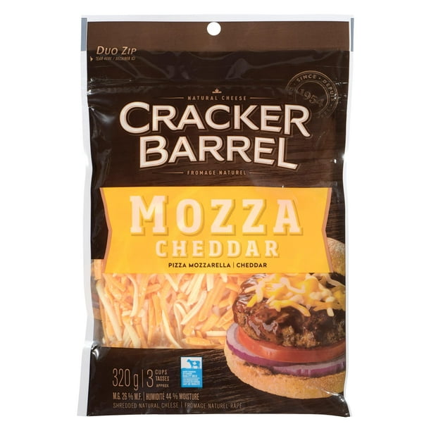 Cracker Barrel Fromage Râpé Mozzarella 320g