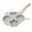 C, variant on Steadline Multi-Purpose Four-Well Cooking Griddle with Non-Stick Surface - Perfect for Breakfast Foods and Small Patties Featuring Even Heat Distribution and Easy Cleanup