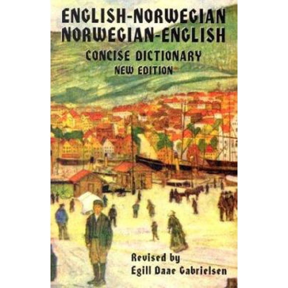 Pre-Owned English-Norwegian / Norwegian-English Dictionary (Paperback) 0781801990 9780781801997