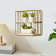 thumbnail image 4 of Estante De Pared, Instalacin Sin Taladro, Estante Ajustable, Diseo Minimalista Moderno, Ideal Para Sala De Estar, Dormitorio, Entrada, Almacenamiento En Altura, Organizador Que Ahorra, UKHBMC, 4 of 6