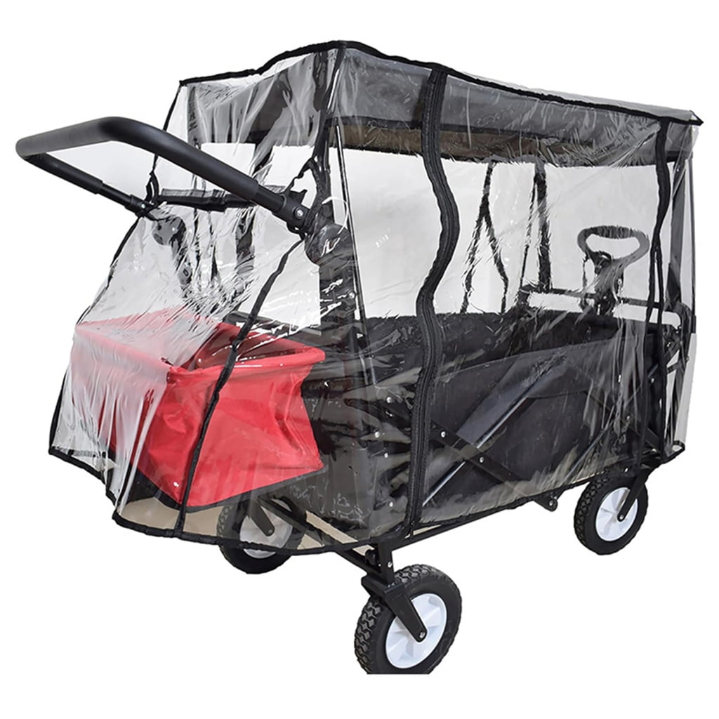 MOMOJIA Compacts Folding Rain Shield For Camping Wagon Weather Proof Easy Installation
