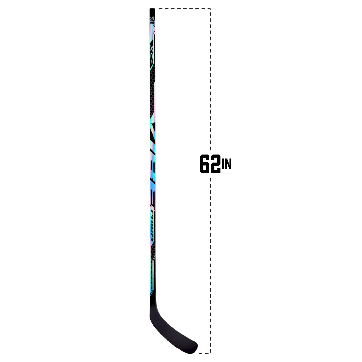 FS VIBE Prism XC2 Composite Ice Hockey Stick - Intermediate 62