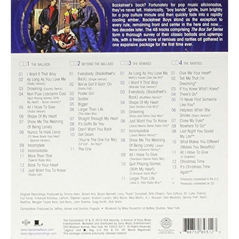 Backstreet Boys - The Box Set Series - Music & Performance - CD
