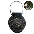 thumbnail image 2 of Linterna solar Luces colgantes para exteriores Luces decorativas para jardín Ip44 Lámpara de mesa de metal impermeable para jardín, patio, mesa, patio, césped, 2 of 5