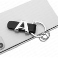 thumbnail image 2 of A-Class Leather 3D Logo Alloy Car Home Keychain Ring Decoration Gift Emblem AMG Sport, 2 of 4