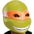 thumbnail image 2 of Kids Child Teenage Mutant Ninja Turtles Michelangelo 3/4 Vinyl Mask, 2 of 2