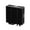 Color:Black, variant on Plastic Metal CPU Cooling 4 Heat Pipe 3800RPM 4 Heat Pipe CPU Radiator Replacement for 1700/1200/1150/1366/1356
