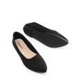 thumbnail image 4 of Chatitas Ballet DREAM PAIRS para Mujer en Gamuza Negra Talle 7, 4 of 7