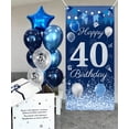 thumbnail image 5 of YANSION Happy 40 Anniversary Party Banners Multicolor, 0.55 lb, 5 of 9