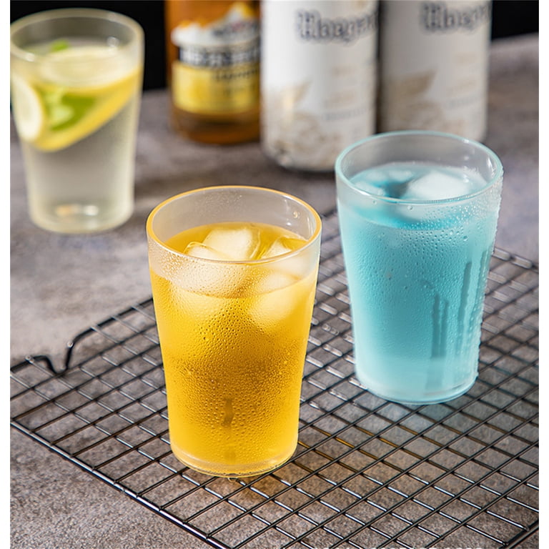 9 oz soft plastic tumblers Grab 9oz Blue Glitter Wide Mouth PS Plastic Dessert Cups – Perfect for  Parties & Weddings – Shop Now