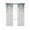 Green, variant on Green White Eucalyptus, Blackout Curtains 54 Inches Long for Bedroom, Watercolor Leaves Simple White Thermal Insulated Room Darkening Black Out Window Curtain Panels Grommet Drapes for Living Room