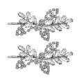 thumbnail image 1 of OULII 2 Pcs Barrettes en Strass pour Filles Fixent les Cheveux dans la Vie Quotidienne, 1 of 8