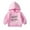Pink, variant on Toddler Boys Hoodies Sweatshirt Leisure Cartoon Bear Printed Long Sleeve Pullover Jacket Kids Girls Daily Use School Outdoor Activities Cute Fall Winter Hoody Sweatshirts,5 -6 Years