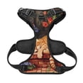 thumbnail image 5 of Lsque Sleeping Cat Flowers Dog Harness, No-Pull Pet Harness with 2 Leash Clips, Adjustable Soft Padded Dog Vest with Easy Control Handle for Large Dogs-Large, 5 of 9
