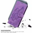 thumbnail image 5 of for Samsung Galaxy S22 Case Butterfly for Women Girls,Vintage Butterflies PU Leather with ID Credit Card Wallet Case Case for Samsung Galaxy S22 Retro Lavender, 5 of 7