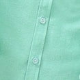 thumbnail image 5 of UACY Boys Linen Button Down Dress Shirt Kids Long Sleeve Shirts Tops School Uniform Shirt for Toddlers Teen (Green, 18-24 Months), 5 of 6