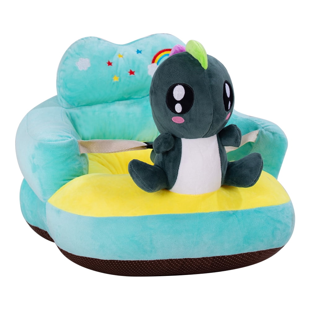 Binduo Sofa Support Seat Cute Cartoon Case Soft Plush Chair for Kid