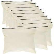 SEWCHICS Portable Lightweight Canvas Tool Bags for Electricians, 10-Piece Beige Tool Storage Organizer Set