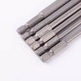 thumbnail image 3 of FUTUREORYY 6Pcs Silver Steel Hexagon Bit Damaged Screw Remover for Repair Professional Use, 3 of 6