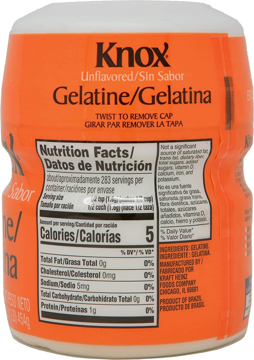 Knox Gelatin Powder Unflavored, 16 Ounce