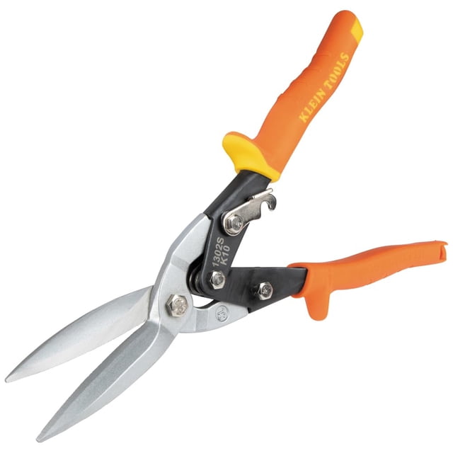 Tijeras de hojalata para aviación Klein Tools 1302S, rectas, corte largo