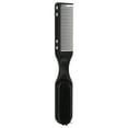 thumbnail image 4 of Mustache Comb, Reinforced PP 3pcs Set Portable Curved Handle Beard Brush Comb  For Men For Home, 4 of 8