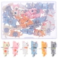 thumbnail image 1 of SHISUYAN 30 Pcs Goupilles Décoratives en Liège pour Tableau d'Affichage Chat, 1 of 8