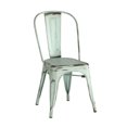 thumbnail image 4 of Bellevue Rustic Blue Dining Chair, 4 of 5