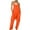 Orange rompers for women, variant on Wycnly Rompers for Women Casual Summer Spaghetti Strap Plus Size Baggy Pocket Long Jumpsuits Overalls Round Neck Sleeveless Formal Solid Maxi Womens Jumpsuits on