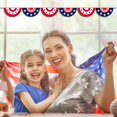thumbnail image 4 of Independence Day String Flag Banner Outdoor Party Hanging Flag Family Decoration, 4 of 5