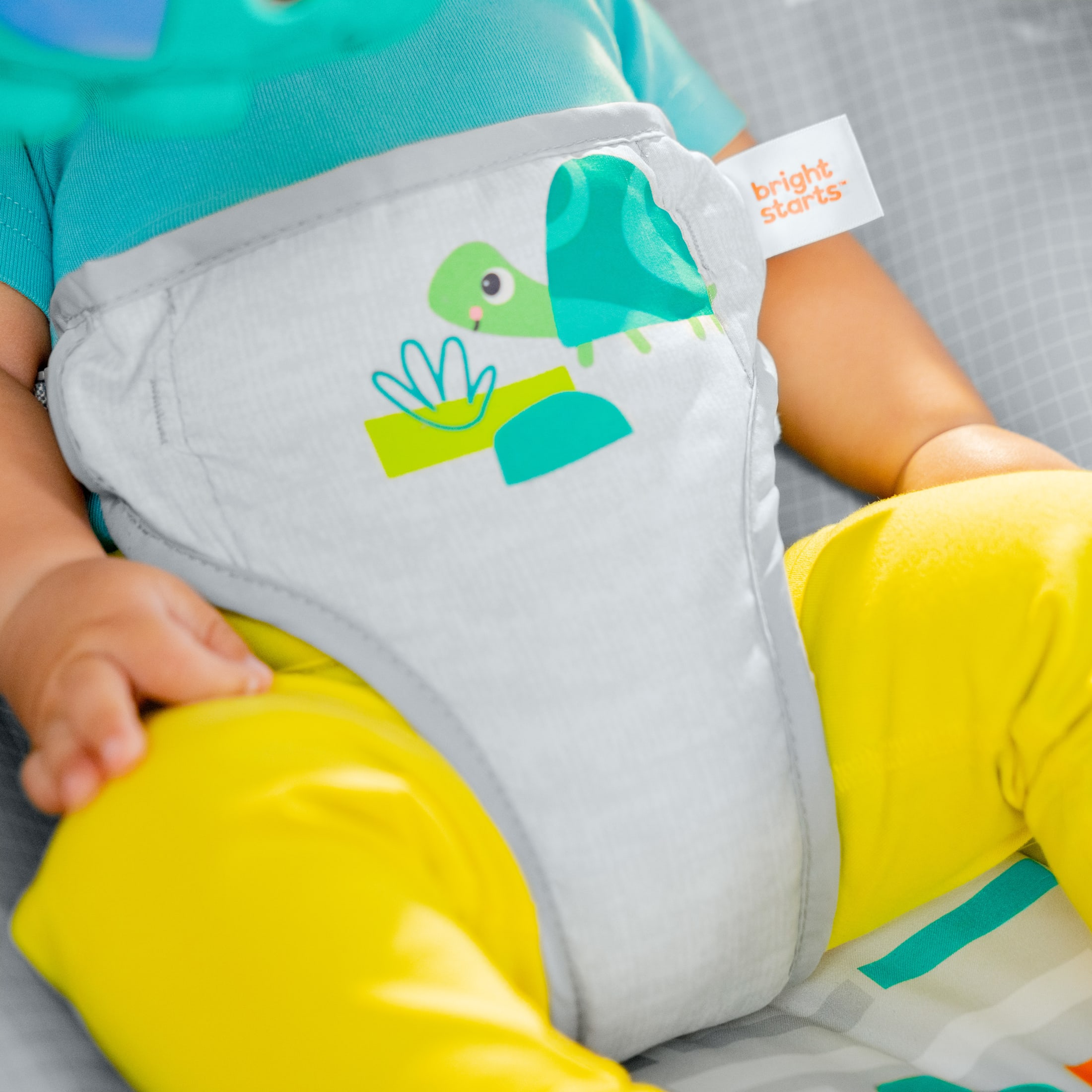 Bright Starts Playful Paradise Vibrating Baby Bouncer, Unisex photo 5