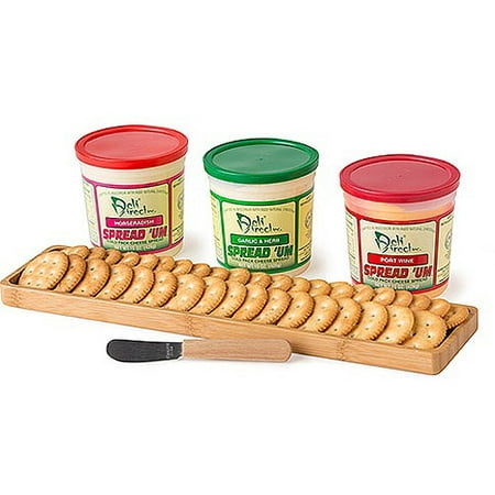 Deli Direct Wonderful Wisconsin Party Variety Cheese Spreads Gift