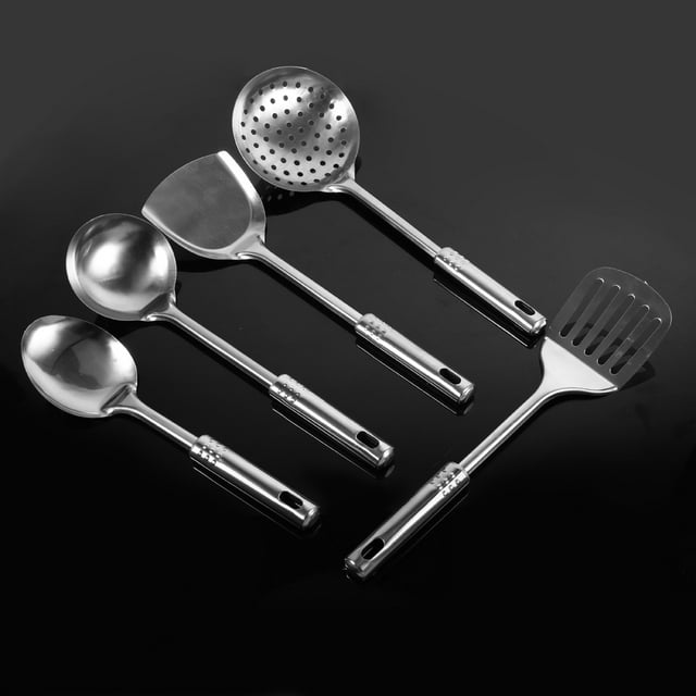 Stainless Steel Kitchen Utensils,5Pcs Multi functional Kitchen Kitchen Utensil Set Cooking Utensil Set Tried and Trusted