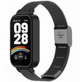 thumbnail image 1 of For Xiaomi Redmi Band 3 Smart Band 9 Active Replacement Watch Band Stainless Steel Milanese Loop Str, 1 of 3