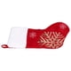 thumbnail image 4 of Calcetín de Navidad Bolsa de regalo Colgante de Navidad Calcetín colgante Adorno de árbol de Navidad para decoración de chimenea del hogar Copo de nieve, 4 of 14