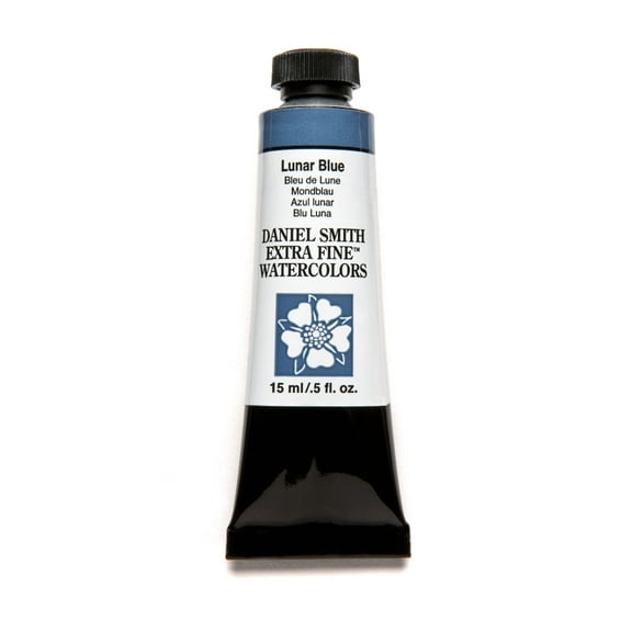 Daniel Smith Extra Fine Watercolor, 15 ml, Lunar Blue