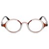 Elton John Pop Specs Reading Glasses - Two Tone Mash Up 2.00, Circle Frame