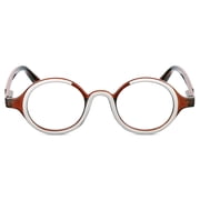 Elton John Pop Specs Reading Glasses - Two Tone Mash Up 2.00, Circle Frame