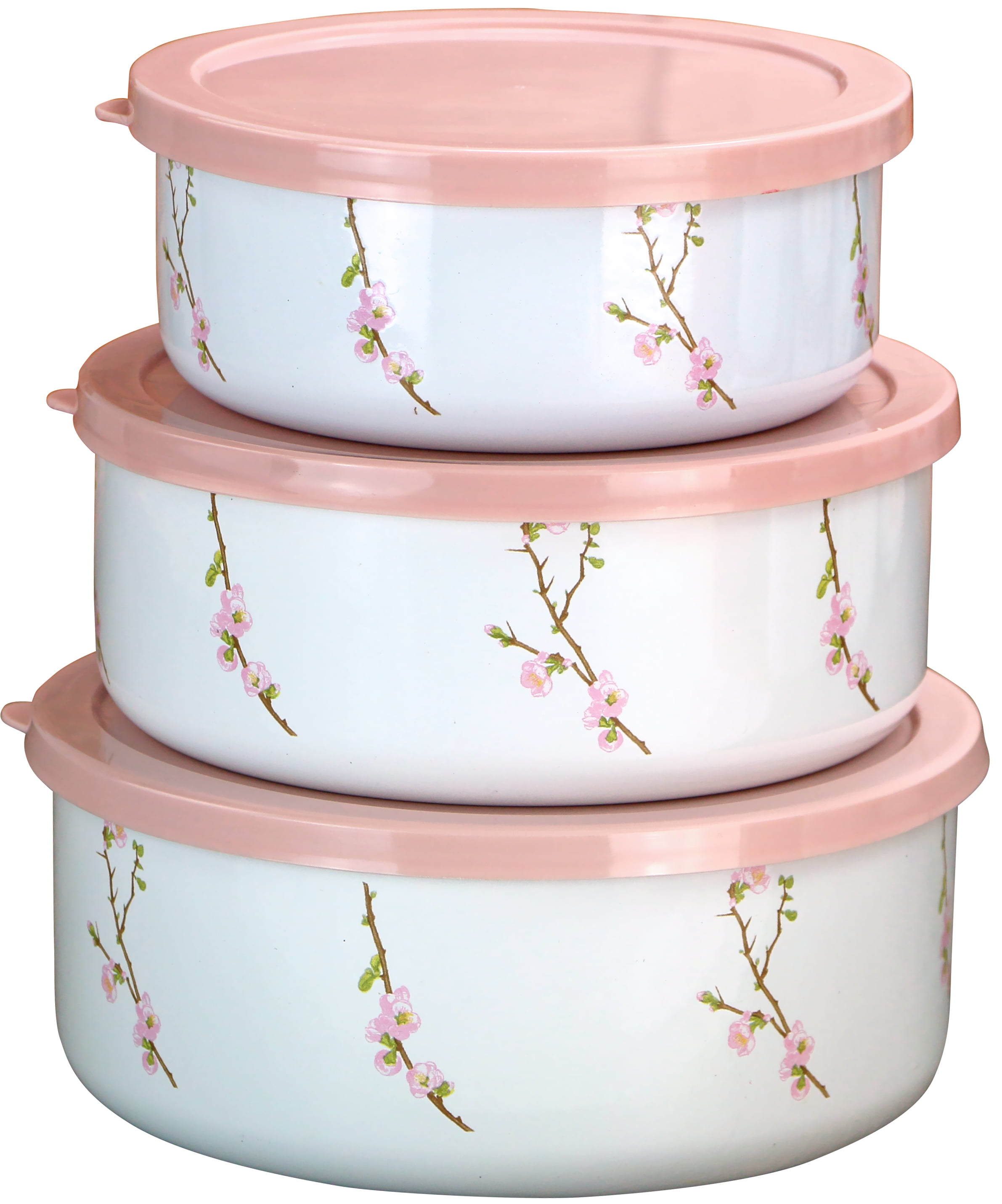 Details about   CHERRY BLOSSOM Melamine Bowl  SET OF 4 NEW 8'' ROUND 