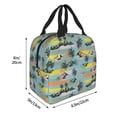 thumbnail image 2 of Rocae Hawaiian Style for Insulated Lunch Bag for Women Men,Large Lunch Box for Work School Picnic Hiking Daytrip, 2 of 5