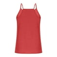 thumbnail image 5 of ZyeKqe Camisole Tops for Women Spaghetti Strap Sleeveless Shirts Deep V Neck Tank Tops Casual Flowy Shirts, 5 of 6