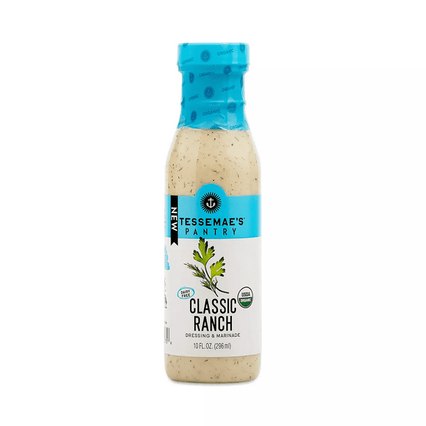 Tessemae's Pantry Organic Dairy Free Classic Ranch Dressing, 10 oz