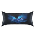 thumbnail image 3 of Iauyy 20x26in Silk-Smooth Satin Pillowcase, Gentle on Hair and Skin, Luxuriously Soft Pillowcase with Envelope Closure, Wrinkle Fade The Wings Formed by Nebulae, 3 of 6