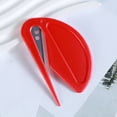 thumbnail image 2 of Clearance! Envelope Slitter Letter Opener Mail Opener with Rubber Mini Letter Opener Multifunctional Paper Cutting No Harm to Hair Rubber God tool Other,Red, 2 of 6
