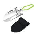 thumbnail image 4 of koolsoo Folding Gardening Trowel, Small Hand Spade Home Camping Spade Mini Spade for Agricultural Transplanting Backyard Yard Soil Green with Bag, 4 of 8