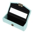 thumbnail image 2 of Portable Travel Lipstick Case Made Of Lipstick Box With Mirror And Push Button LightCyan, 2 of 6