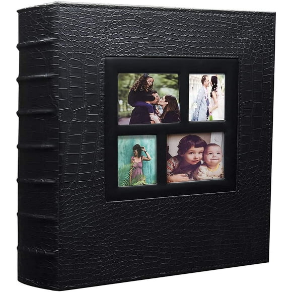 shiyou-Large Photo Album 4x6 Album Photo Large Capacity Photo Albums 500 Pockets Pictures, Large Capacity Vintage Leather Cover Photo Albums that Holds 500 4x6 Photos