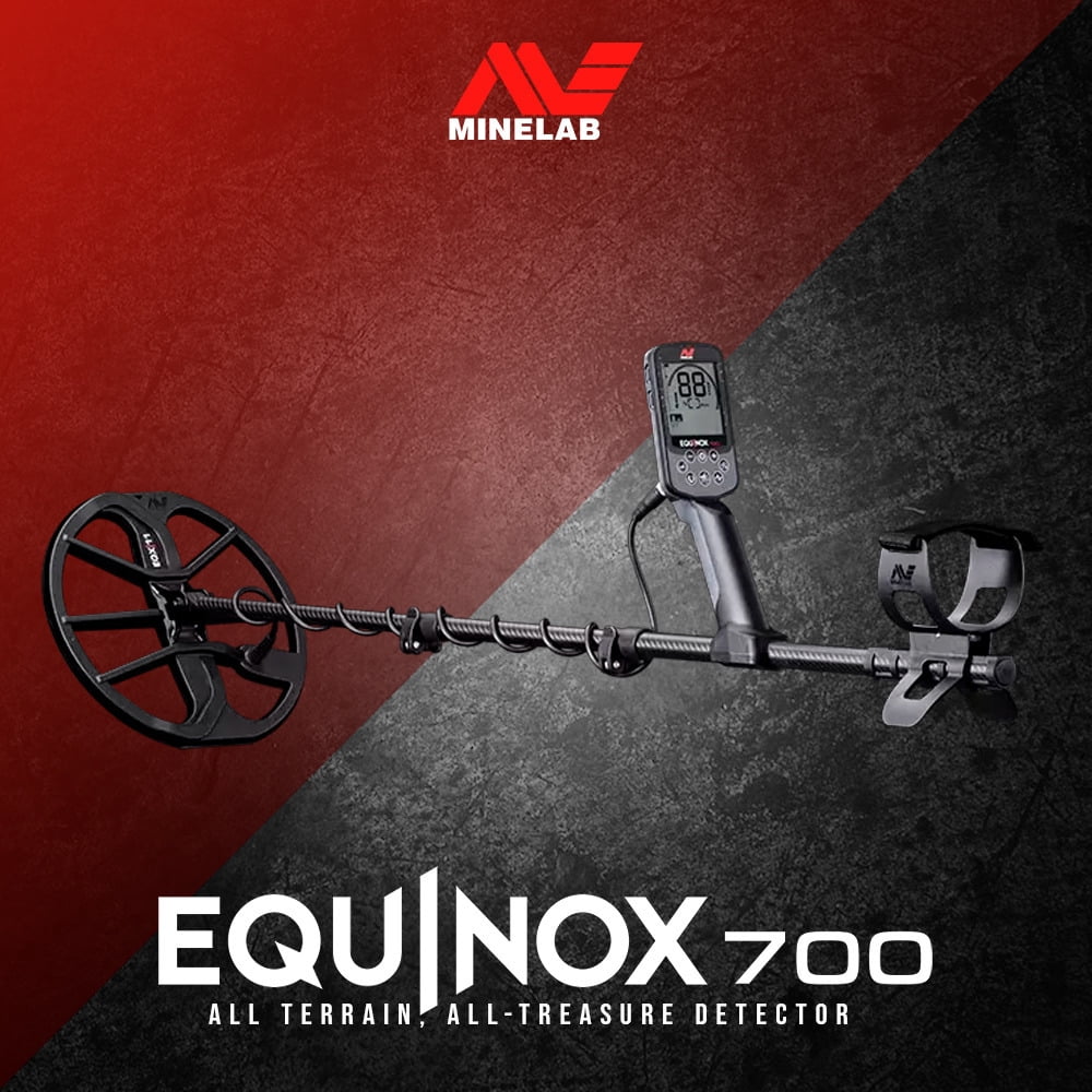 Minelab EQUINOX 700 Multi-Purpose Metal Detector Bundle with PRO-FIND 40 Waterproof Pinpointer (2 Items)